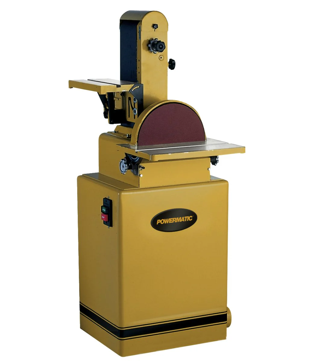 Belt sander smoothing cube faces
