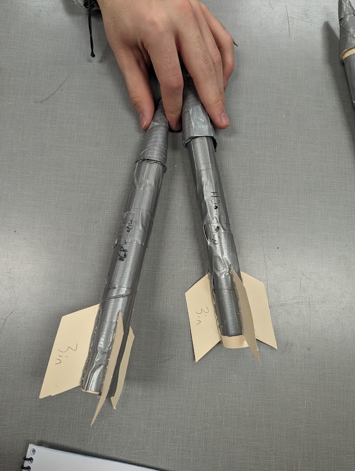 Rocket designs used as reference during the project